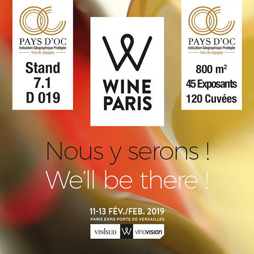 Infos Pays d'Oc IGP à Wine Paris