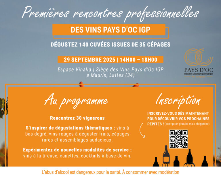 Premières Rencontres Professionnelles des Vins Pays d'Oc IGP